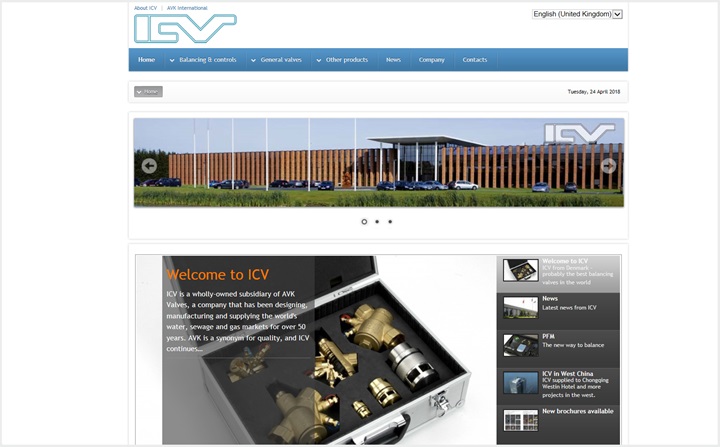 Web look from ICV