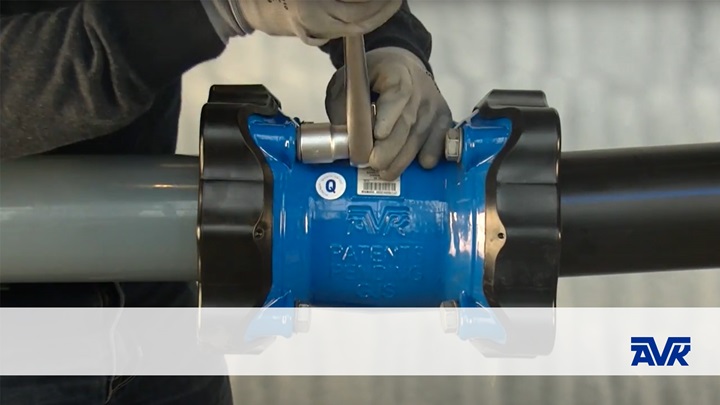 Supa Maxi coupling installation